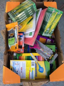 Supplies for school in Honduras