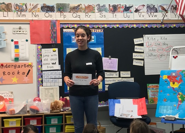 Au Pair Karina Brings Brazil to the Elementary School Classroom